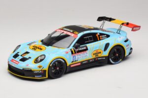 Porsche 911 992 Rally GT #1 C. Cherain / D. Withers Rallye de Wallonie 2025 IXO 1:18 18RMC254 Метал