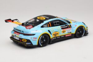 Porsche 911 992 Rally GT #1 C. Cherain / D. Withers Rallye de Wallonie 2025 IXO 1:18 18RMC254 Метал — снимка 2 от 6
