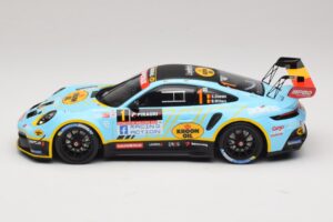 Porsche 911 992 Rally GT #1 C. Cherain / D. Withers Rallye de Wallonie 2025 IXO 1:18 18RMC254 Метал — снимка 3 от 6
