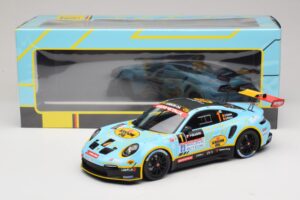 Porsche 911 992 Rally GT #1 C. Cherain / D. Withers Rallye de Wallonie 2025 IXO 1:18 18RMC254 Метал — снимка 6 от 6