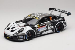 Porsche 911 992 Rally GT #17 C. De Cecco / J. Humblet Rallye de Wallonie 2025 IXO 1:18 18RMC255 Метал