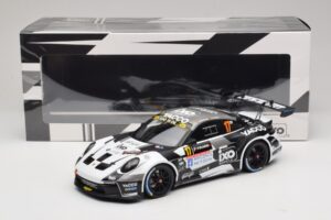 Porsche 911 992 Rally GT #17 C. De Cecco / J. Humblet Rallye de Wallonie 2025 IXO 1:18 18RMC255 Метал — снимка 6 от 6