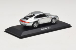 Porsche 911 993 Сребрист Maxichamps 1:43 940063001 Метал — снимка 2 от 5