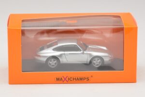 Porsche 911 993 Сребрист Maxichamps 1:43 940063001 Метал — снимка 5 от 5