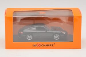 Porsche 911 996 Carrera Черен Maxichamps 1:43 940061020 Метал — снимка 5 от 5