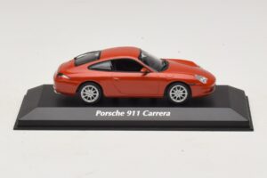 Porsche 911 996 Carrera Orange Metallic Maxichamps 1:43 940061021 Метал