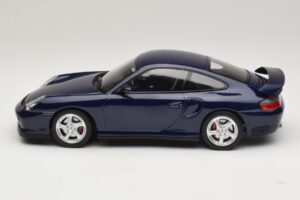 Porsche 911 996 GT2 Тъмносиньо Металик KK-Scale 1:18 KKDC181452 Метал — снимка 3 от 6