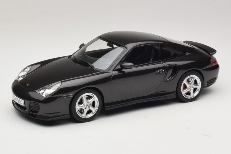 Porsche 911 996 Turbo Черен Металик KK-Scale 1:18 KKDC181472 Метал