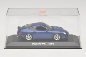 Porsche 911 996 Turbo Blue Metallic Maxichamps 1:43 940069301 Метал — снимка 4 от 5
