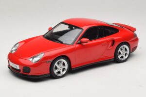 Porsche 911 996 Turbo Червен KK-Scale 1:18 KKDC181474 Метал