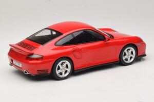 Porsche 911 996 Turbo Червен KK-Scale 1:18 KKDC181474 Метал — снимка 2 от 6