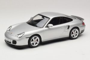 Porsche 911 996 Turbo Сребърен KK-Scale 1:18 KKDC181471 Метал