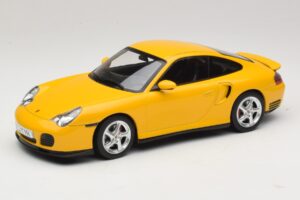 Porsche 911 996 Turbo Жълт KK-Scale 1:18 KKDC181473 Метал