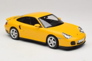 Porsche 911 996 Turbo Жълт KK-Scale 1:18 KKDC181473 Метал — снимка 4 от 6