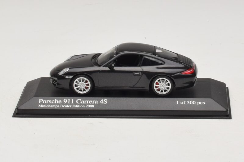 Porsche 911 997 Carrera 4S Сив Металик Minichamps 1:43 403066430 Метал