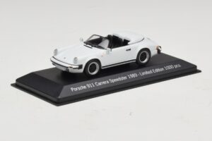 Porsche 911 G-Series Carrera Speedster Бял Ограничена Серия Minichamps 1:43 MAP02002608 Метал — снимка 2 от 5