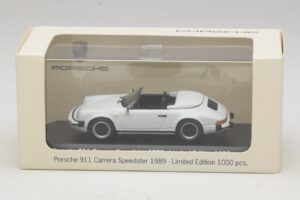 Porsche 911 G-Series Carrera Speedster Бял Ограничена Серия Minichamps 1:43 MAP02002608 Метал — снимка 5 от 5