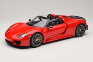 Porsche 918 Spyder Weissach Package Guards Red AUTOart 1:12 12122 Метал