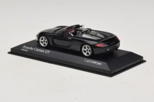 Porsche Carrera GT Черен Minichamps 1:43 430060230 Метал — снимка 3 от 5
