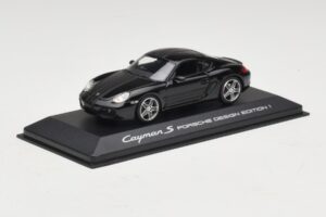 Porsche Cayman S 987 Porsche Design Edition 1 Черен Minichamps 1:43 400065622 Метал — снимка 2 от 5