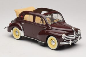 Renault 4CV Кестеняв Solido 1:18 8048 Метал — снимка 4 от 6