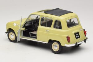 Renault 4L Жълт Solido 1:18 8062 Метал — снимка 4 от 7