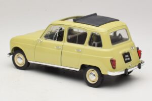 Renault 4L Жълт Solido 1:18 8062 Метал — снимка 6 от 7