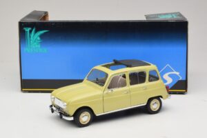 Renault 4L Жълт Solido 1:18 8062 Метал — снимка 7 от 7