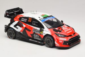 Toyota GR Yaris Rally1 #33 E. Evans / S. Martin Rally Monte Carlo 2026 IXO 1:18 18RMC269B Метал — снимка 4 от 6