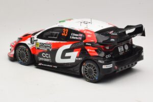 Toyota GR Yaris Rally1 #33 E. Evans / S. Martin Rally Monte Carlo 2026 IXO 1:18 18RMC269B Метал — снимка 5 от 6