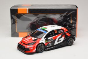 Toyota GR Yaris Rally1 #33 E. Evans / S. Martin Rally Monte Carlo 2026 IXO 1:18 18RMC269B Метал — снимка 6 от 6
