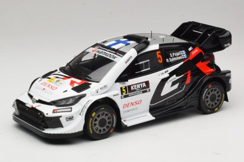 Toyota GR Yaris Rally1 #5 S. Pajari / E. Malkonen Rally Kenya 2025 IXO 1:18 18RMC246 Метал