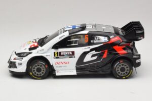 Toyota GR Yaris Rally1 #5 S. Pajari / E. Malkonen Rally Kenya 2025 IXO 1:18 18RMC246 Метал — снимка 3 от 6