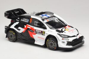 Toyota GR Yaris Rally1 #5 S. Pajari / E. Malkonen Rally Kenya 2025 IXO 1:18 18RMC246 Метал — снимка 4 от 6