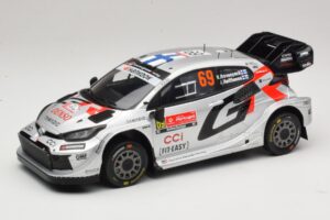 Toyota GR Yaris Rally1 #69 K. Rovanpera / J. Halttunen Rally Portugal 2025 IXO 1:18 18RMC250B Метал