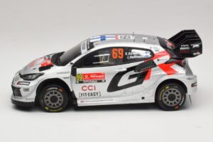 Toyota GR Yaris Rally1 #69 K. Rovanpera / J. Halttunen Rally Portugal 2025 IXO 1:18 18RMC250B Метал — снимка 3 от 6
