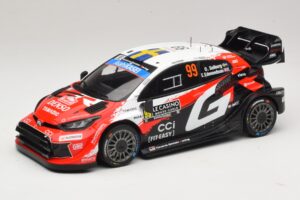 Toyota GR Yaris Rally1 #99 O. Solberg / E. Edmondson Rally Monte Carlo Winner 2026 IXO 1:18 18RMC269A Метал