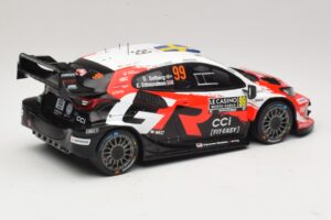 Toyota GR Yaris Rally1 #99 O. Solberg / E. Edmondson Rally Monte Carlo Winner 2026 IXO 1:18 18RMC269A Метал — снимка 2 от 6