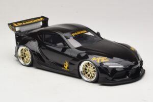 Toyota Supra GR A90 Pandem V1.0 Черен TopSpeed 1:18 TS0307 Смола — снимка 4 от 6