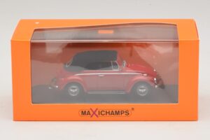 Volkswagen 1302 Кабриолет Червен Maxichamps 1:43 940055031 Метал — снимка 5 от 5