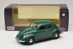 Volkswagen Beetle Зелен Maisto 1:18 32820 Метал — снимка 8 от 8