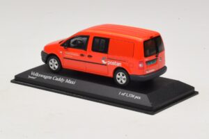 Volkswagen Caddy Maxi Mk3 Norway Post Minichamps 1:43 403057005 Метал — снимка 3 от 5