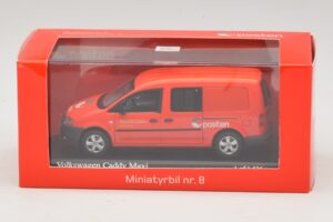 Volkswagen Caddy Maxi Mk3 Norway Post Minichamps 1:43 403057005 Метал — снимка 5 от 5