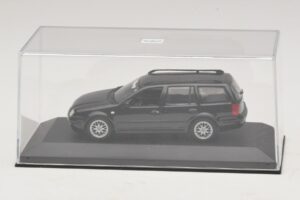 Volkswagen Golf Mk4 Variant Sport Highline BBS Edition Черен Заместваща Кутия Minichamps 1:43 GOLF008-R1 Метал — снимка 4 от 5