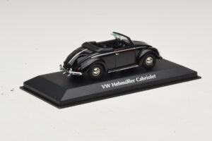 Volkswagen Hebmuller Кабриолет Черен Maxichamps 1:43 940052130 Метал — снимка 2 от 5