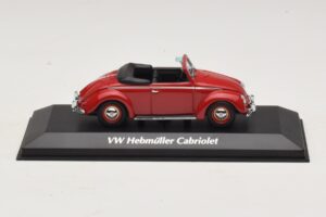 Volkswagen Hebmuller Кабриолет Червен Maxichamps 1:43 940052131 Метал
