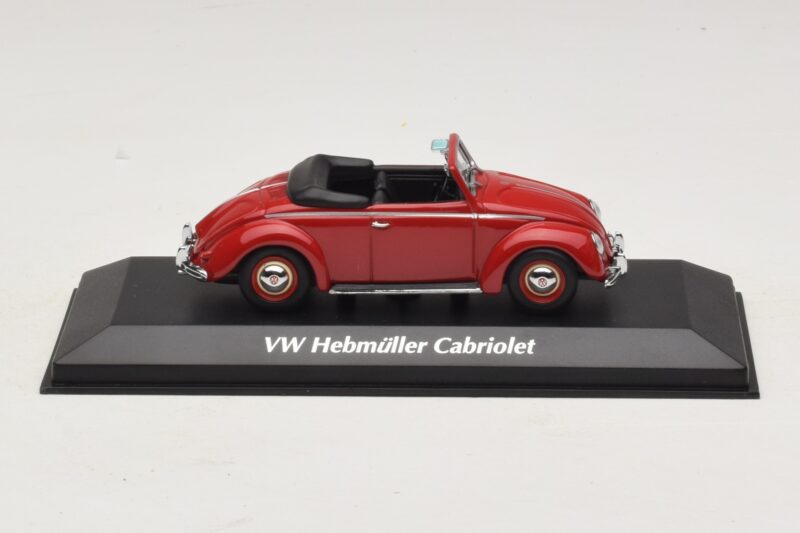 Volkswagen Hebmuller Кабриолет Червен Maxichamps 1:43 940052131 Метал
