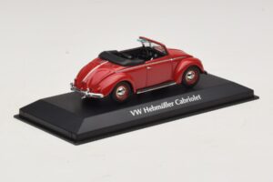 Volkswagen Hebmuller Кабриолет Червен Maxichamps 1:43 940052131 Метал — снимка 2 от 5