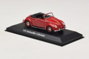 Volkswagen Hebmuller Кабриолет Червен Maxichamps 1:43 940052131 Метал — снимка 3 от 5