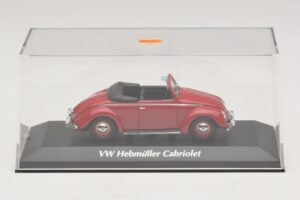 Volkswagen Hebmuller Кабриолет Червен Maxichamps 1:43 940052131 Метал — снимка 4 от 5